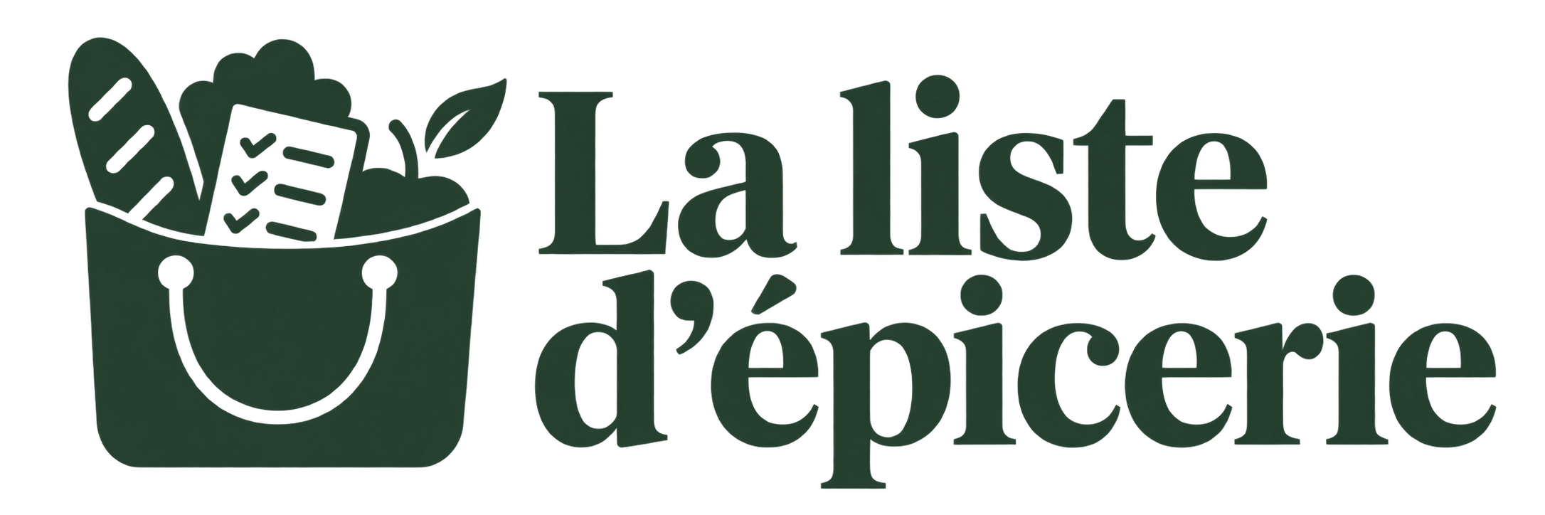 La liste d’épicerie